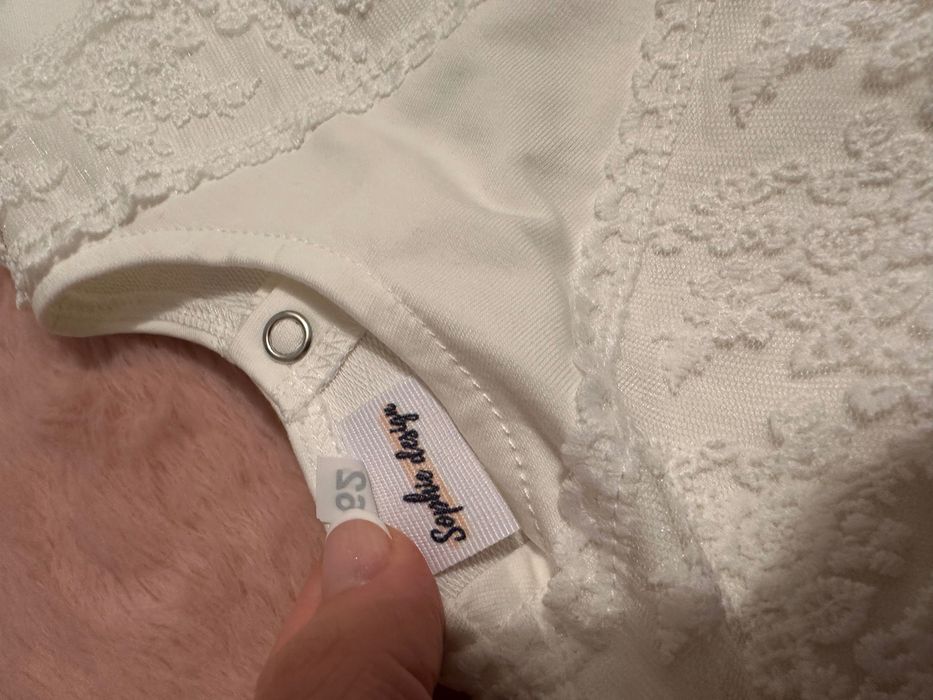 Sukienka do chrztu + gratis płaszczyk