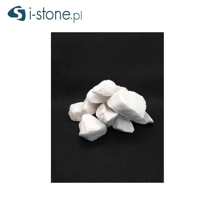 Kamień ozdobny biały Grys white Angel 20-40 mm worek 25 kg