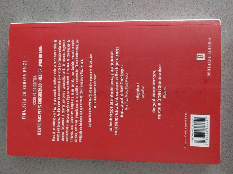 Joseph O'Neill - Netherland - Terra de Sombras (PORTES GRATIS)