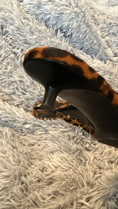 Туфлі Massimo Dutti, 40 розмір, леопардовий принт, slingback