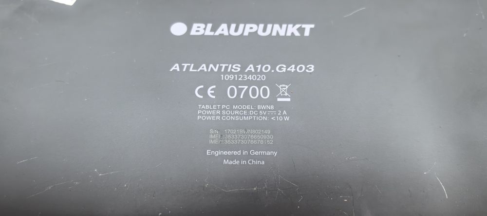 Hitachi VT-TU70E/Techniscne/Blaupunkt A10