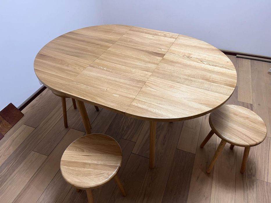 Стіл прямокутний (круглий, розсувний)  700×1000 (1400)мм