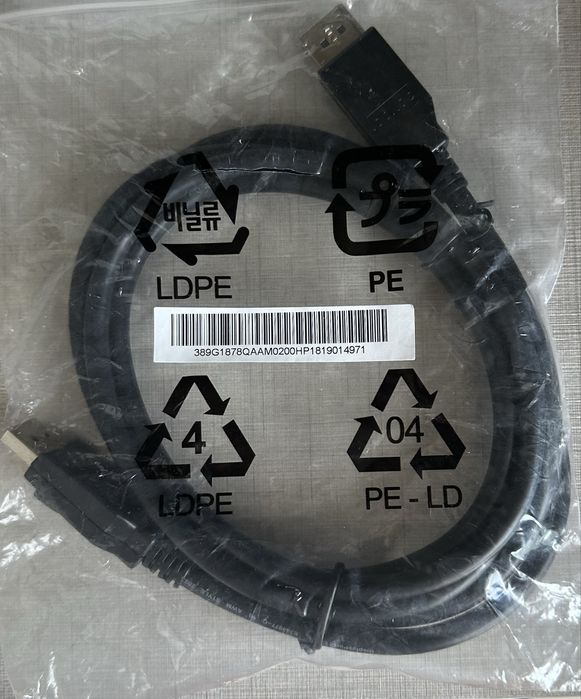 Cabo Displayport 8k