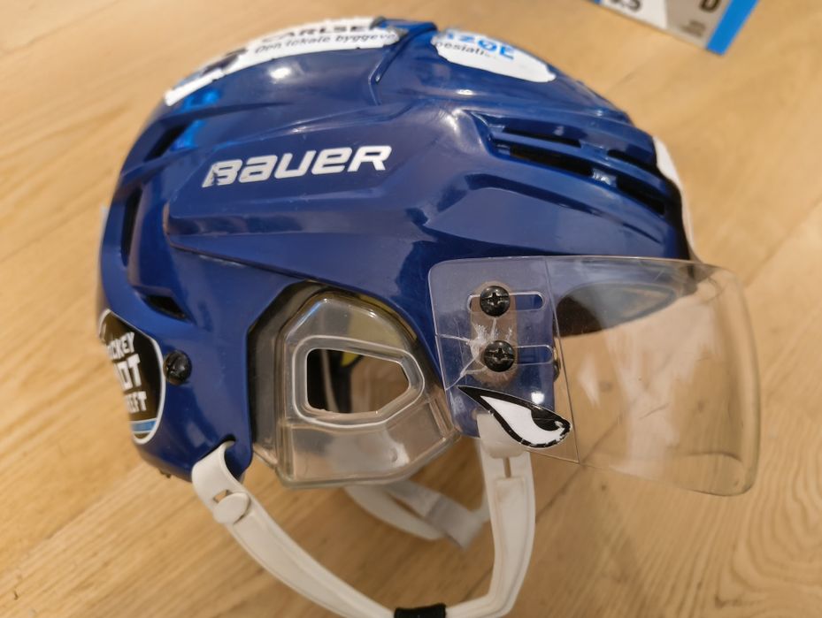 Bauer Senior M Re-Act pleksa 56-59.5 cm Kask Hokejowy
