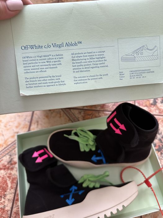 Кеды  Off-White оригинал