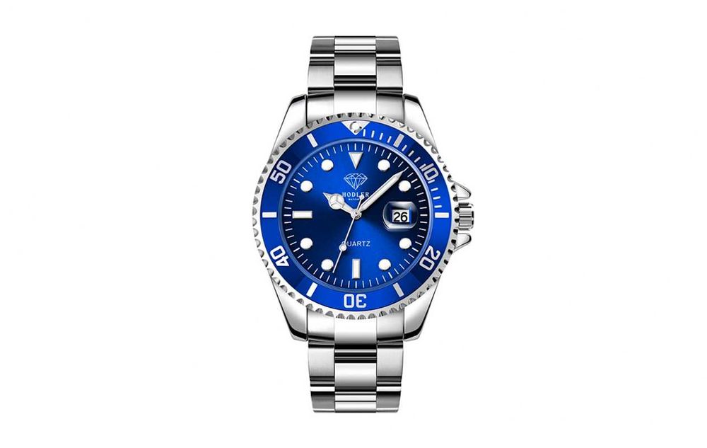 Relógio Hodler Vanguard Azul novo!