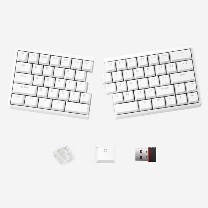 Teclado Mecânico NocFree Lite + Wrist Rest + Mala Transporte