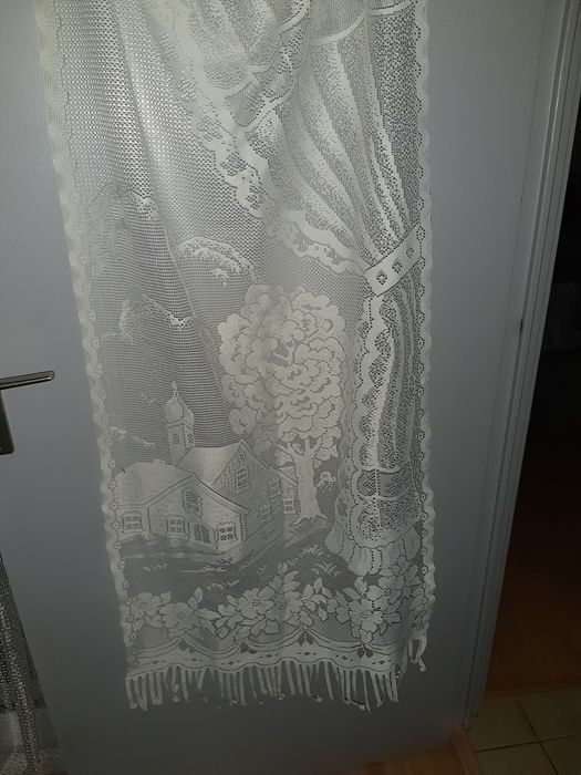 Cortinas bordados conj 2