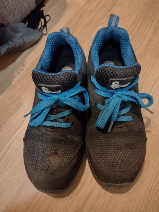 Buty niebieskie chłopięce