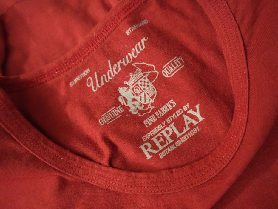 REPLAY t-shirt vermelha