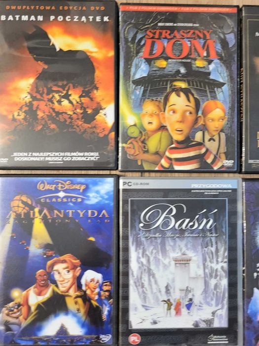 ZESTAW 9  fajnych bajek na dvd