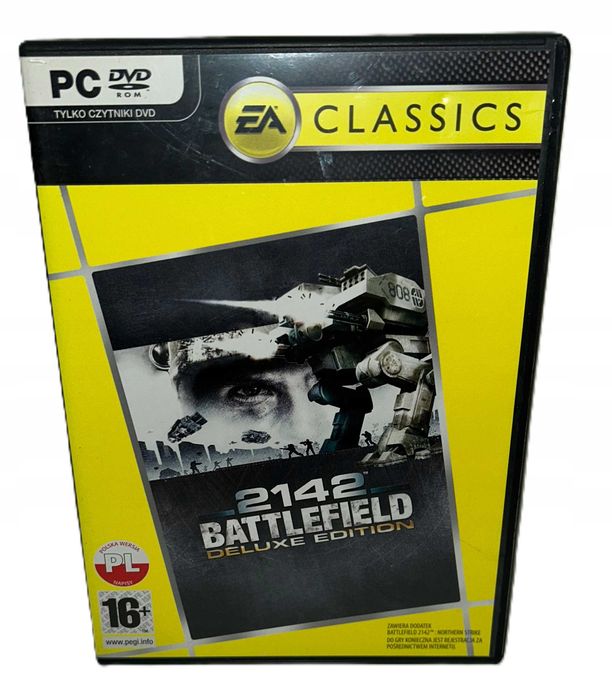 Battlefield 2142 Deluxe Edition BOX PL - pudełko po grze