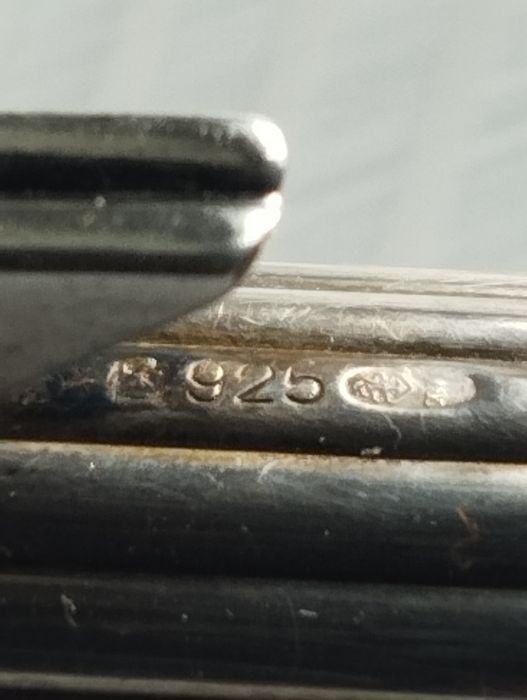 Christian Dior ручка серебро 925 перо золото 585