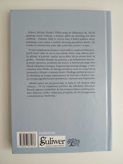 Nowa książka K.Ryrych - Ostatnie takie wakacje, dla młodzieży