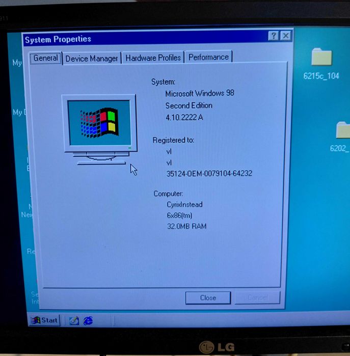 Bundle Motherboard socket 7, CPU Cyrix P166, RAM e VGA