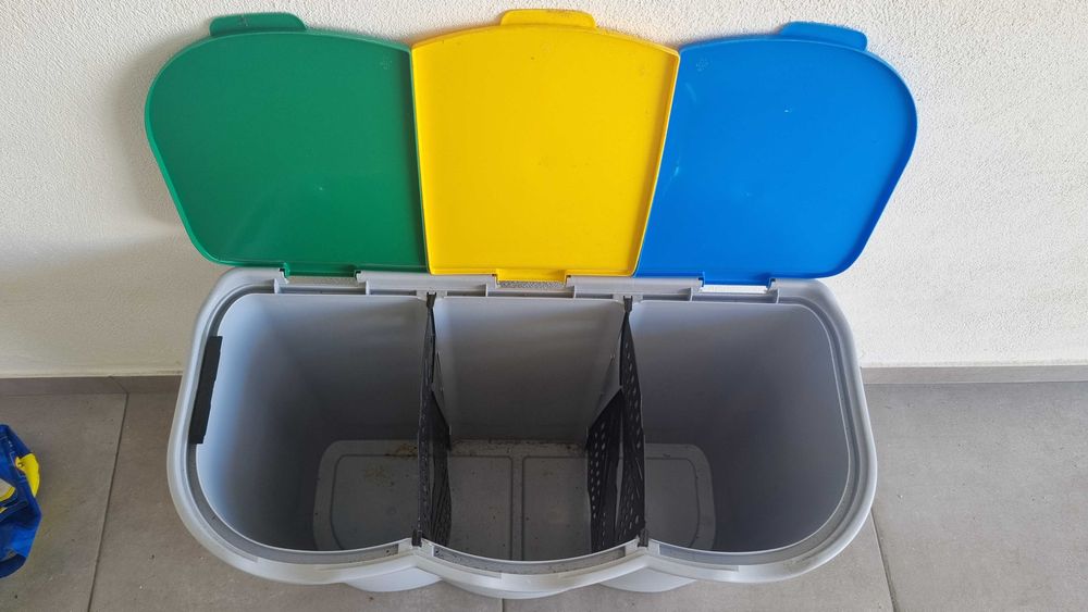 Balde do lixo Reciclagem