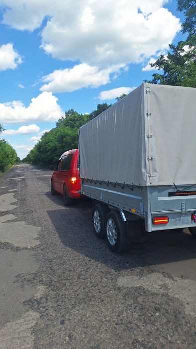 Вантажні Перевезення будь-яких вантажів бусом з двохосним тентованим причіпом до 2т. по Полтавській області та всій Україні!