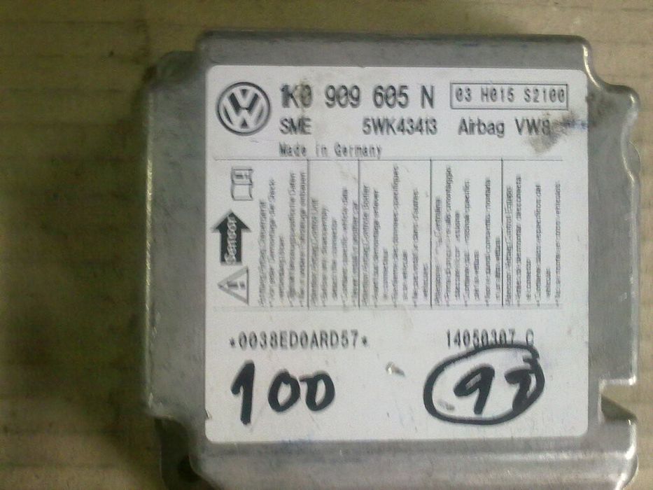 Centralina airbag VOLKSWAGEN Golf V (1K1)
