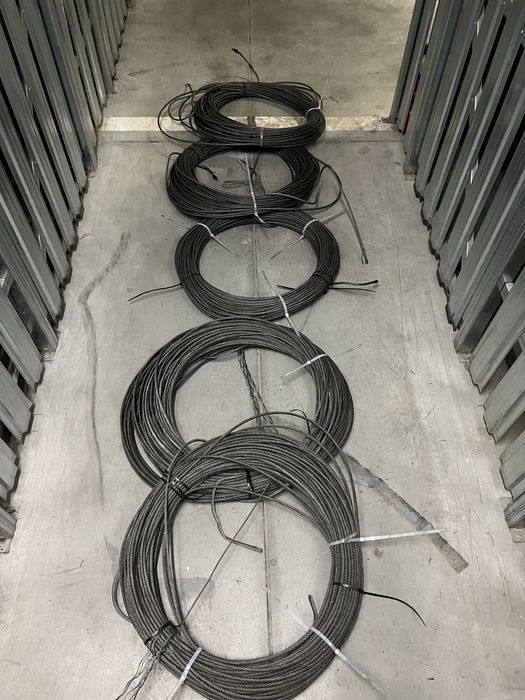 Liny stalowe 6mm 12mm 14mm