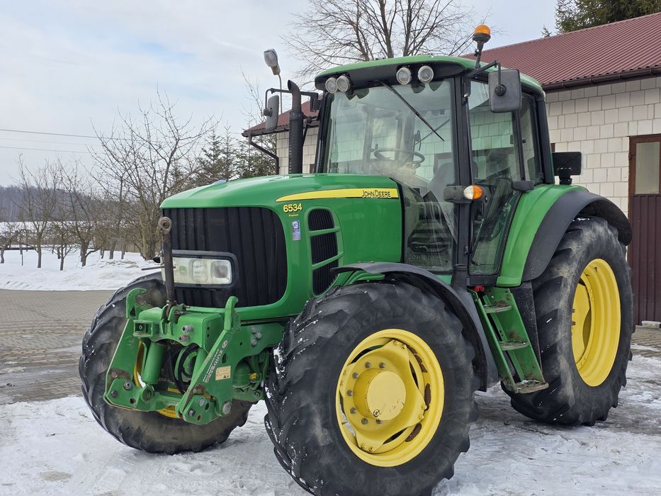 John Deere 6534 Premium prosto z lawety 6530 TLS 6430 zamiana
