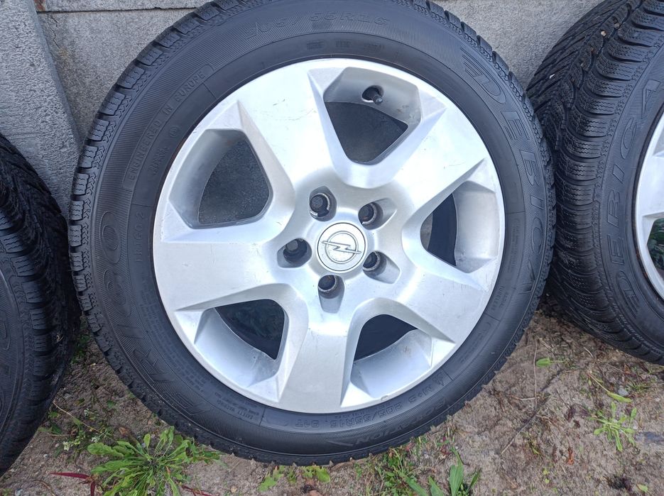 Koła opel 5x105 zimowe 205/55r16