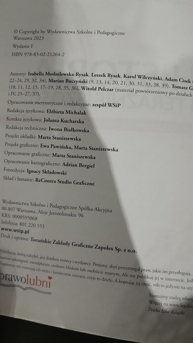 Historia I teraźniejszość 2