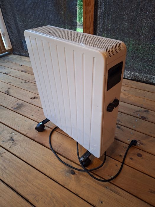 Grzejnik elektryczny 2500W termostat kamień