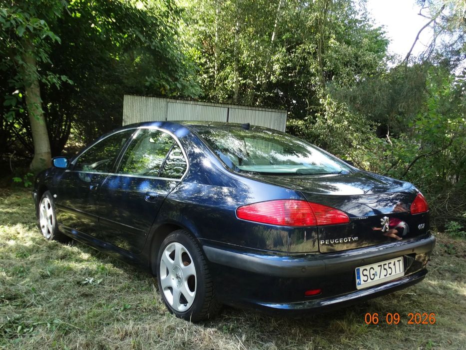Peugeot 607 Peugeot 607 V6 Platinum - najbogatsza wersja w świetnym stanie -Klasyk