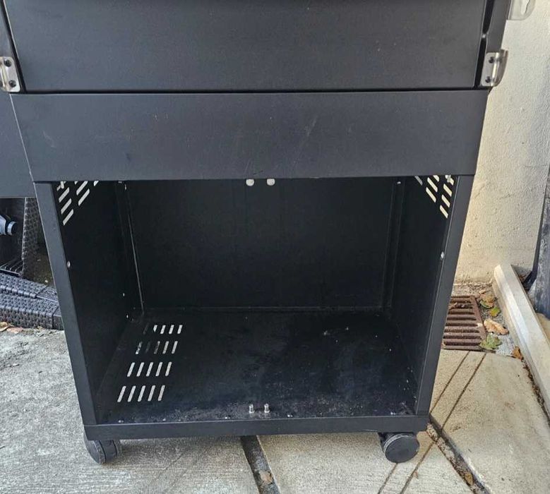 barbecue eléctrico a pellet com pouco uso,  Paleo Naterial