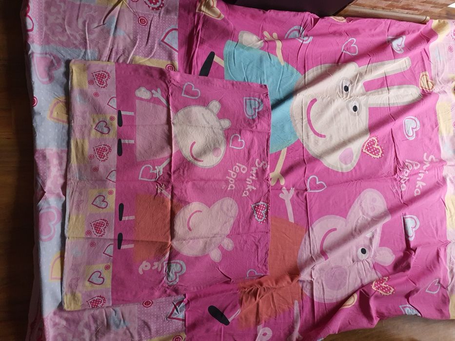 Pościel dziecięca z motywem świnka Peppa