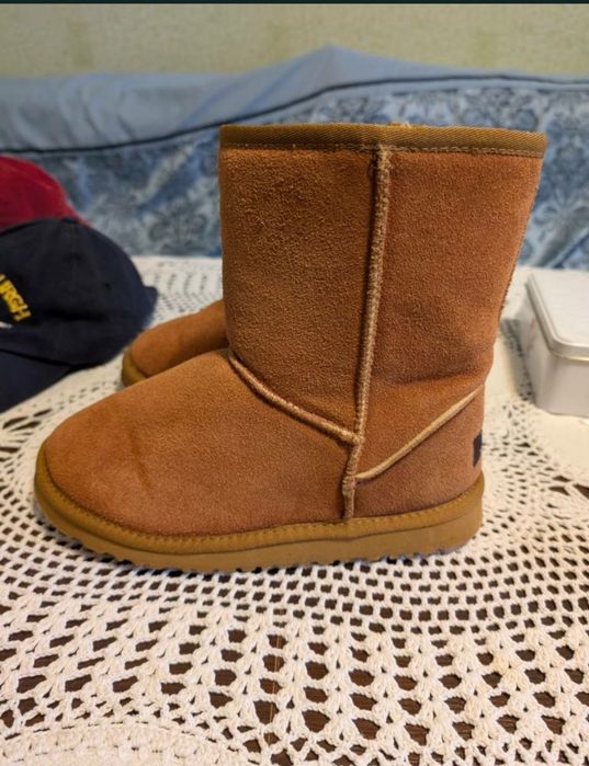 Ugg натуральна замша та хутро оригінал