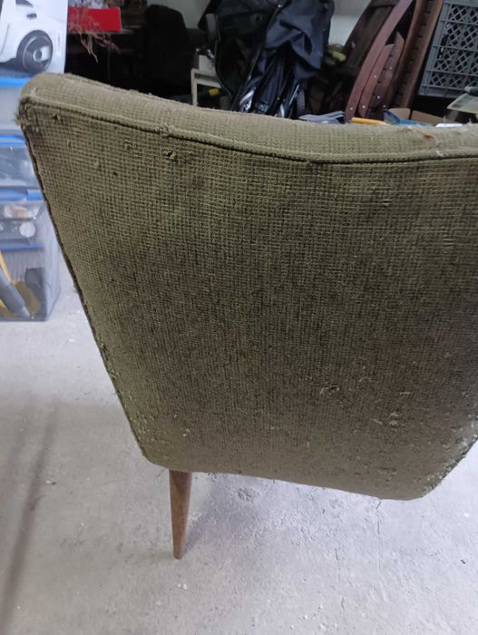 cadeirão vintage para reparar