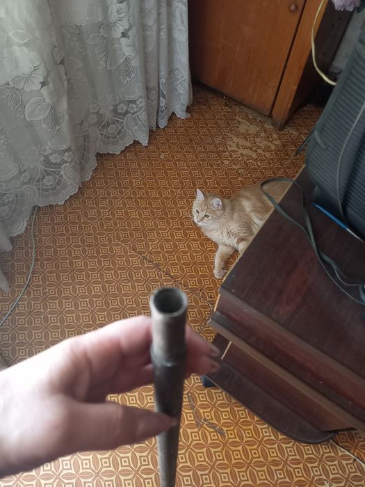 Труба железная полая