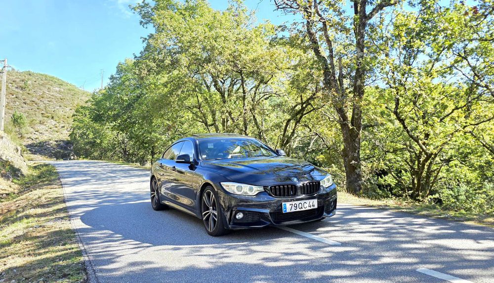 420d aut. grand coupe pack M teto abrir,190cv — photo 3