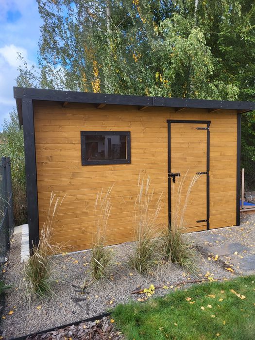 Domek narzędziowy nowoczesny ogrodowy 3x2 drewutnie