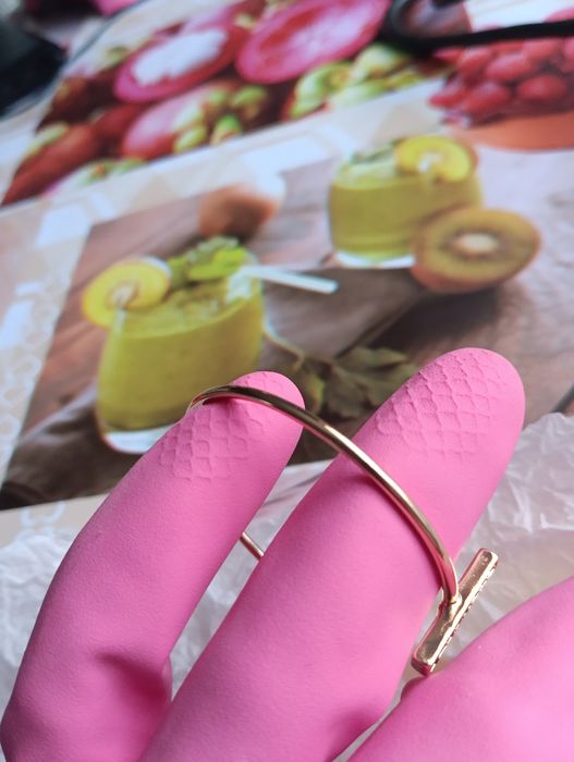 Браслет позолочений