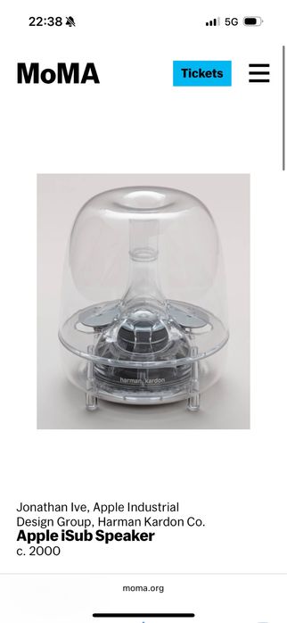 Harman Kardon SoundSticks III - ikona designu z nowojorskiego MoMA