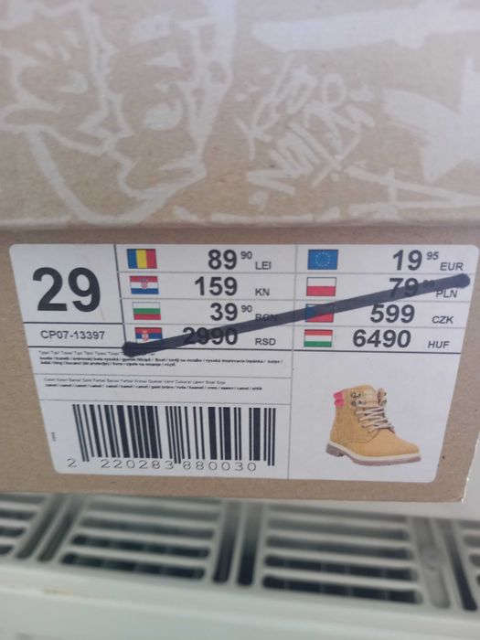 Botki trapery sniegowce zimowe 29 Action boy cieple