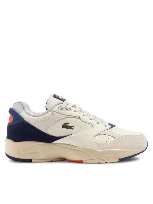 Ténis Nº43 Lacoste Storn 96 VTG Leather Trainers (Novos)