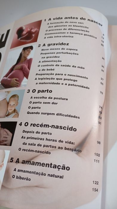 Livro Gravidez e primeiros anos
