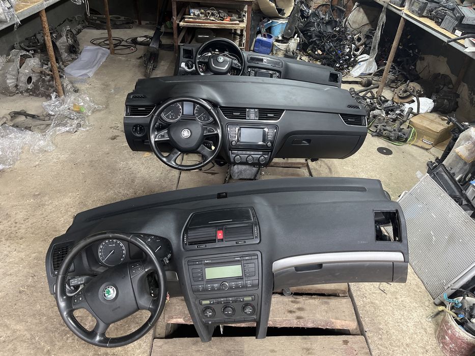 Торпеда панель безпека Шкода октавія А5 А7 Skoda Octavia A5 A7