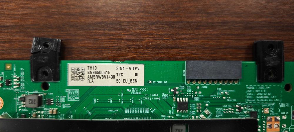 Placa Mãe + Placa Fonte Samsung UE50AU7025K Originais e Testadas
