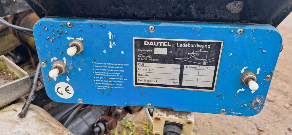 Winda załadowcza DAUTEL 1500 kg