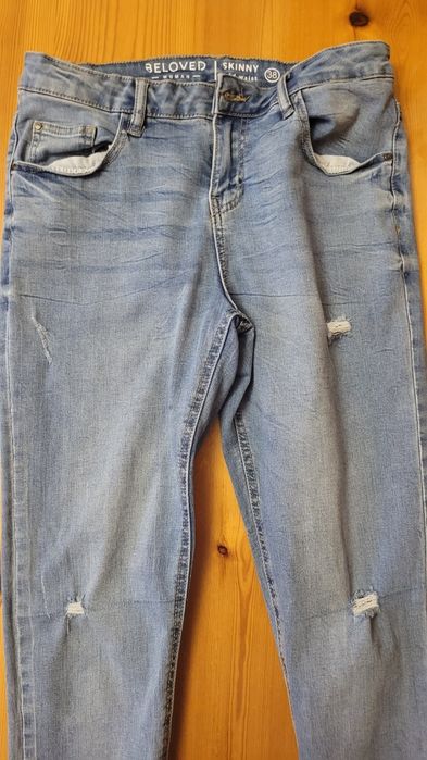 Spodnie damskie jeansowe