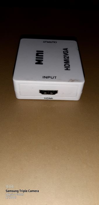 Sprzedam konwerter VGA na HDMI i Audi