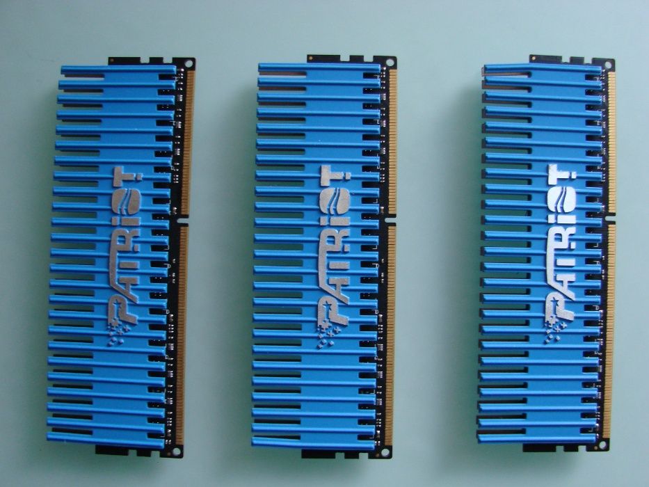Patriot PVT36G1600ELK DDR3 1600MHz (9-9-9-24) 6GB (3X2GB) ТОП LGA775