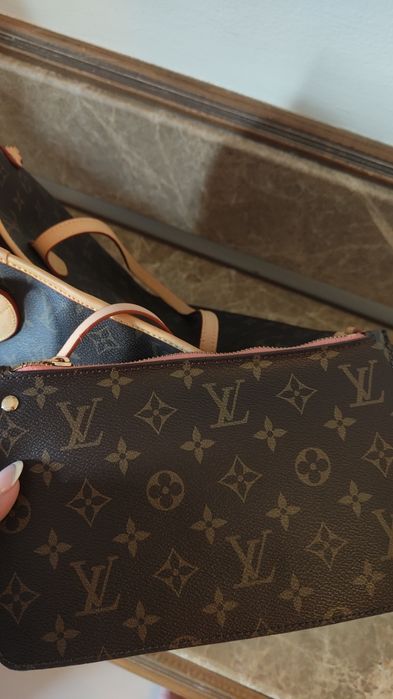 Torebka neverfull skóra naturalna shopperka duża