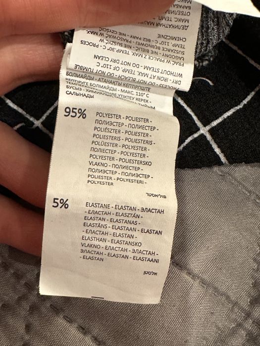 Crop top koszulka T-shirt w kratę