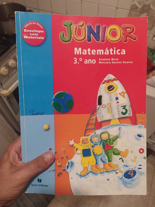 Matemática Júnior 3*ano novo-portes correio grátis