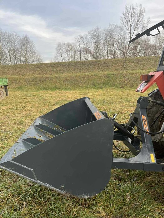 Łyżka z Kiprem HYDRAULICZNYM na tył ciągnika Łycha do ziemi szufla